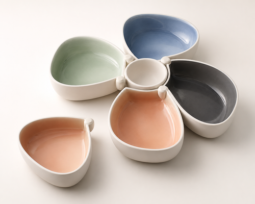 Pivot Petal Sharing Set premium original tableware by Norviliay